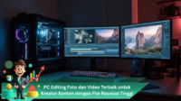 PC Editing Foto dan Video Terbaik untuk Kreator Konten dengan File Resolusi Tinggi